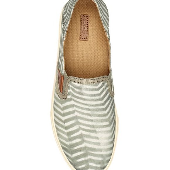 Olukai Silt & Off-White Pehuea Sneaker - Women - Picture 2 of 4